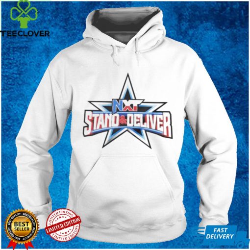 NXT Stand and Deliver logo shirt