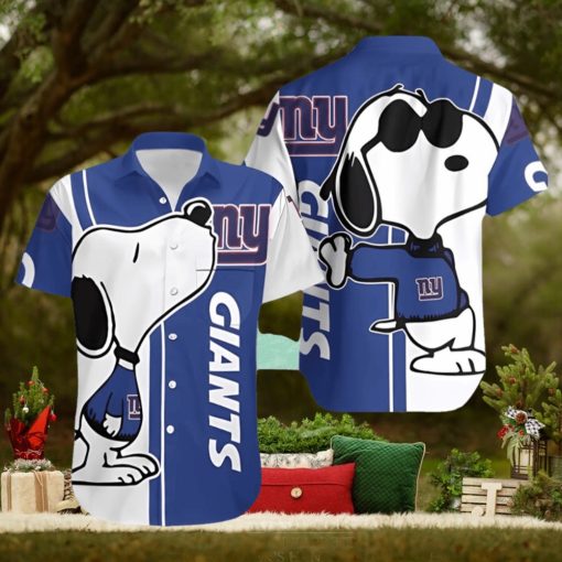 NY Giants Hawaiian Shirt Aloha Beach Shirt For Big NFL Fans