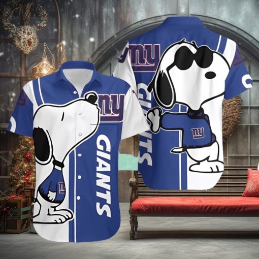 NY Giants Hawaiian Shirt Aloha Beach Shirt For Big NFL Fans