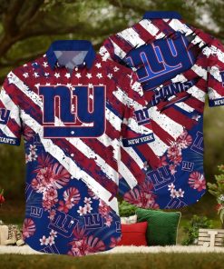 NY Giants Hawaiian Shirt For Fans This Summer 2024