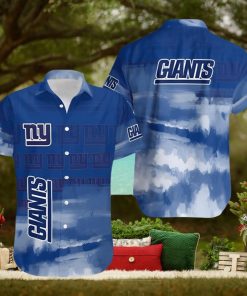 NY Giants Hawaiian Shirt NFL Gift For Fan Graphic Print