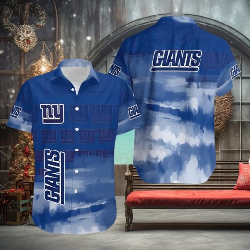 NY Giants Hawaiian Shirt NFL Gift For Fan Graphic Print