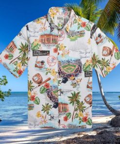 NY Y Retro 80s Hawaiian Shirt,