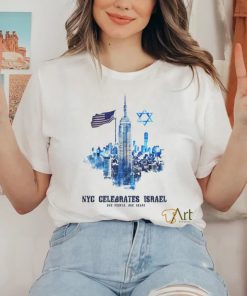 NYC Celebrates Israel one people one heart shirt 1 NYC Celebrates Israel one people one heart shirt