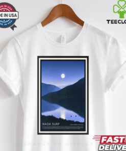 Nada Surf Moon Mirror Tour 2024 T Shirt White