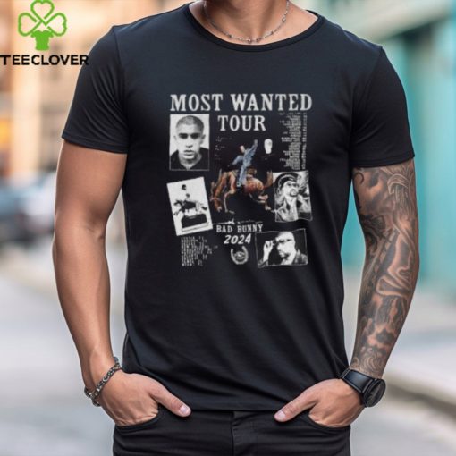 Nadie Sabe 2024 Most Wanted Tour Essential Bad Bunny Shirt