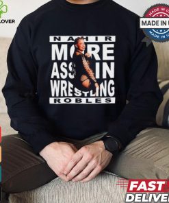 Nahir Robles more ass in Wrestling shirt