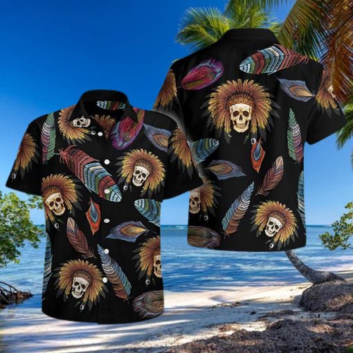 Naive Skull Hawaiian Shirt Unisex Adult