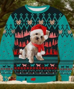 Naive Yorkshire Terrier Dog Gift For Christmas Ugly Christmas Sweater
