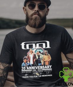 Tool Band 35th Anniversary 1990 – 2025 Thank You For The Memories T Shirt