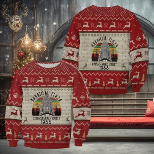 Nakatomi Plaza 3D Ugly Christmas Sweater