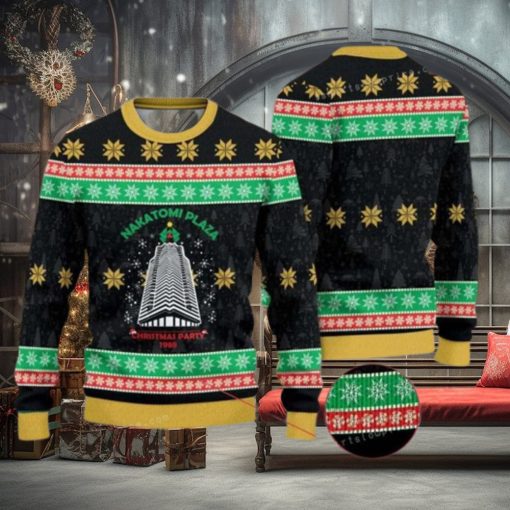 Nakatomi Plaza Die Hard Christmas Ugly Sweater Christmas Party