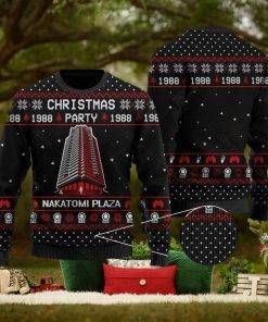 Nakatomi Plaza Die Hard Ugly Knitted Christmas Sweater