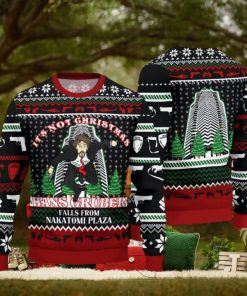 Nakatomi Plaza Hans Gruber Knitted 3D Sweater For Christmas