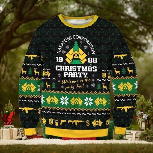 Nakatomi Plaza Party 1988 Ugly Christmas Sweater