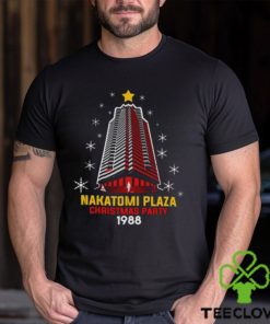 Nakatomi plaza christmas party 1988 christmas town tree png design hoodie, sweater, longsleeve, shirt v-neck, t-shirt