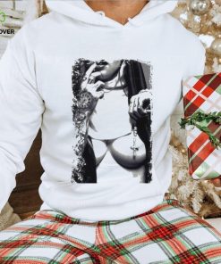 Naked naughty nun gift cool music fashion top vintage retro shirt