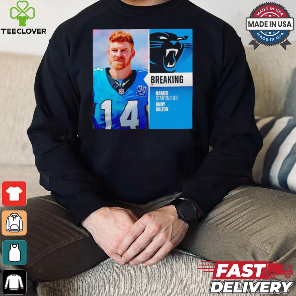 Names starting QB Andy Dalton shirt Names starting QB Andy Dalton shirt