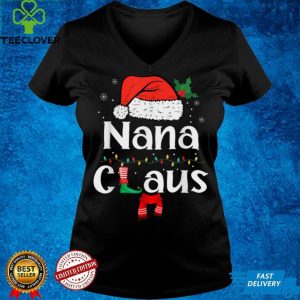 Nana Claus Shirt Christmas Pajama Family Matching Xmas T Shirt