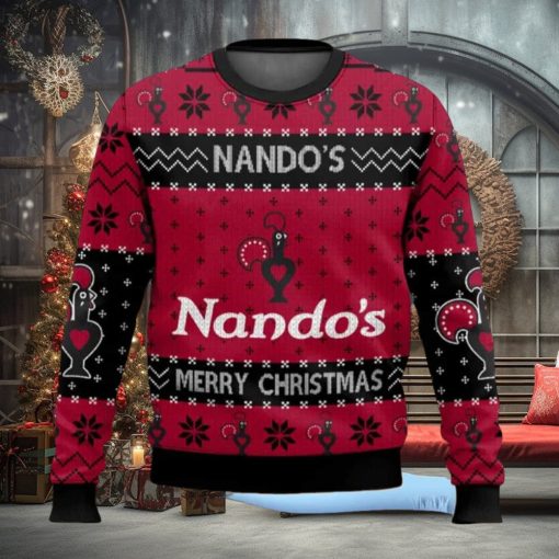 Nando’s Fast Food Ugly Christmas Sweater