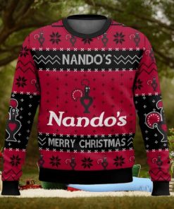 Nando's Fast Food Ugly Christmas Sweater
