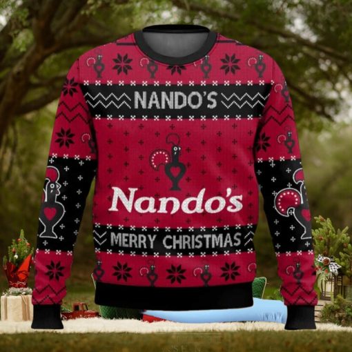 Nando’s Fast Food Ugly Christmas Sweater