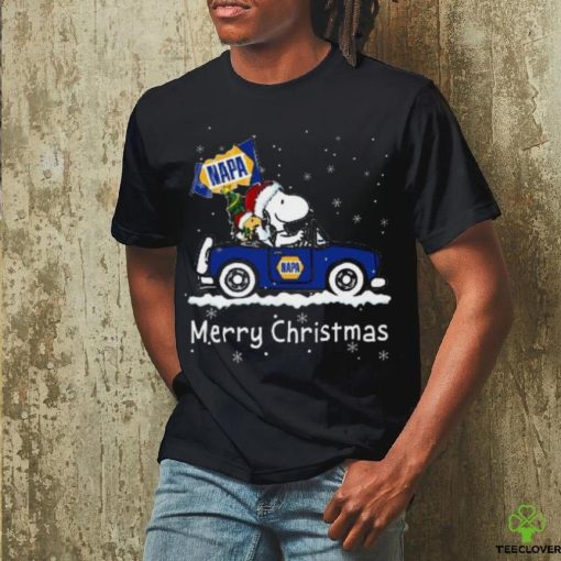 Napa auto parts Snoopy christmas hoodie, sweater, longsleeve, shirt v-neck, t-shirt