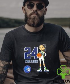 Napheesa Collier Minnesota Lynx 24 cartoon shirt 2 Napheesa Collier Minnesota Lynx 24 cartoon shirt