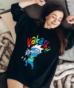 Naruto Shippuden anime Hatake Kakashi caricature funny shirt 1 Naruto Shippuden anime Hatake Kakashi caricature funny shirt