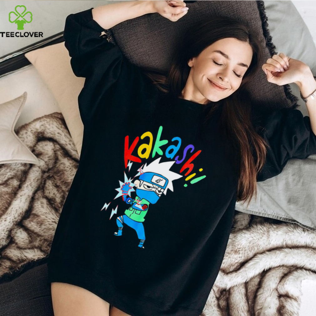 Naruto Shippuden anime Hatake Kakashi caricature funny shirt Naruto Shippuden anime Hatake Kakashi caricature funny shirt