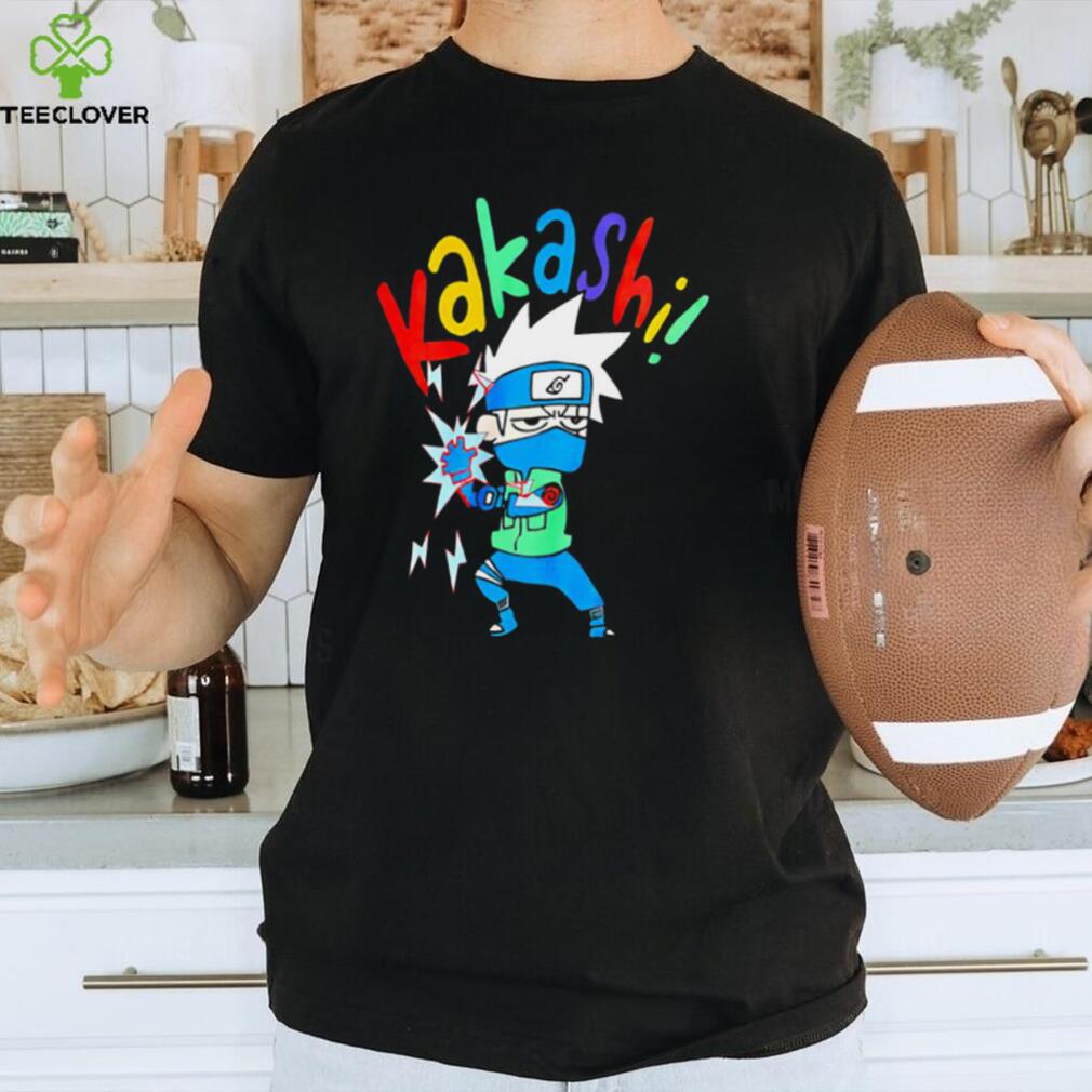 Naruto Shippuden anime Hatake Kakashi caricature funny shirt Naruto Shippuden anime Hatake Kakashi caricature funny shirt