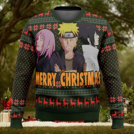 Naruto Squad 7 Ugly Christmas Sweater