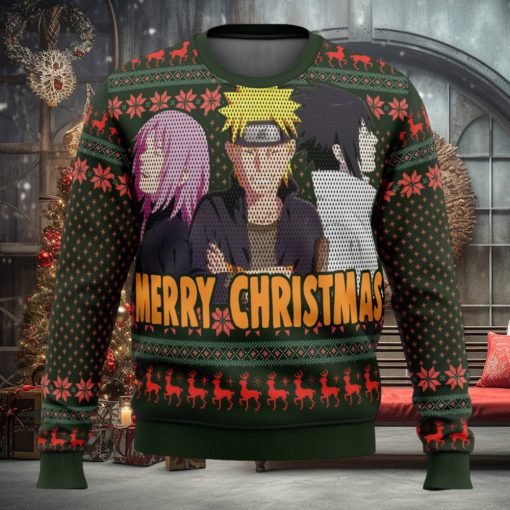 Naruto Squad 7 Ugly Christmas Sweater