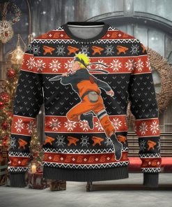 Naruto Uzumaki Anime Xmas Ugly Christmas Sweater Gift For Men Women