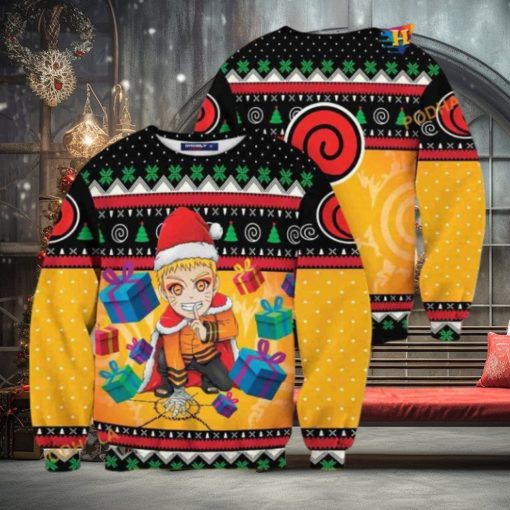 Naruto Xmas Naughty Ugly Christmas Sweater