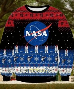 Nasa Logo Ugly Christmas Sweater