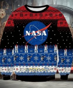 Nasa Logo Ugly Christmas Sweater