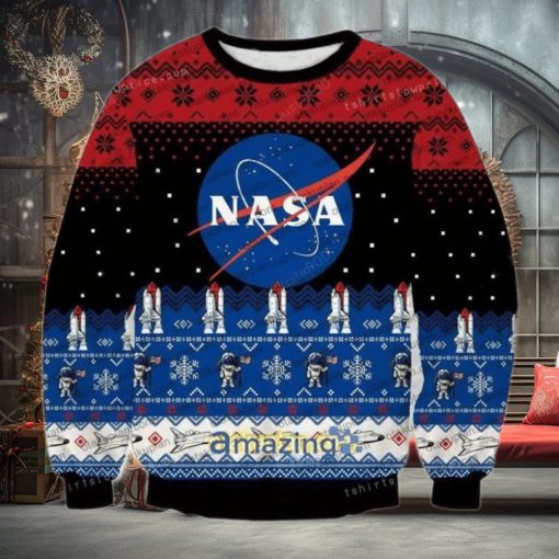 Nasa Logo Ugly Christmas Sweater