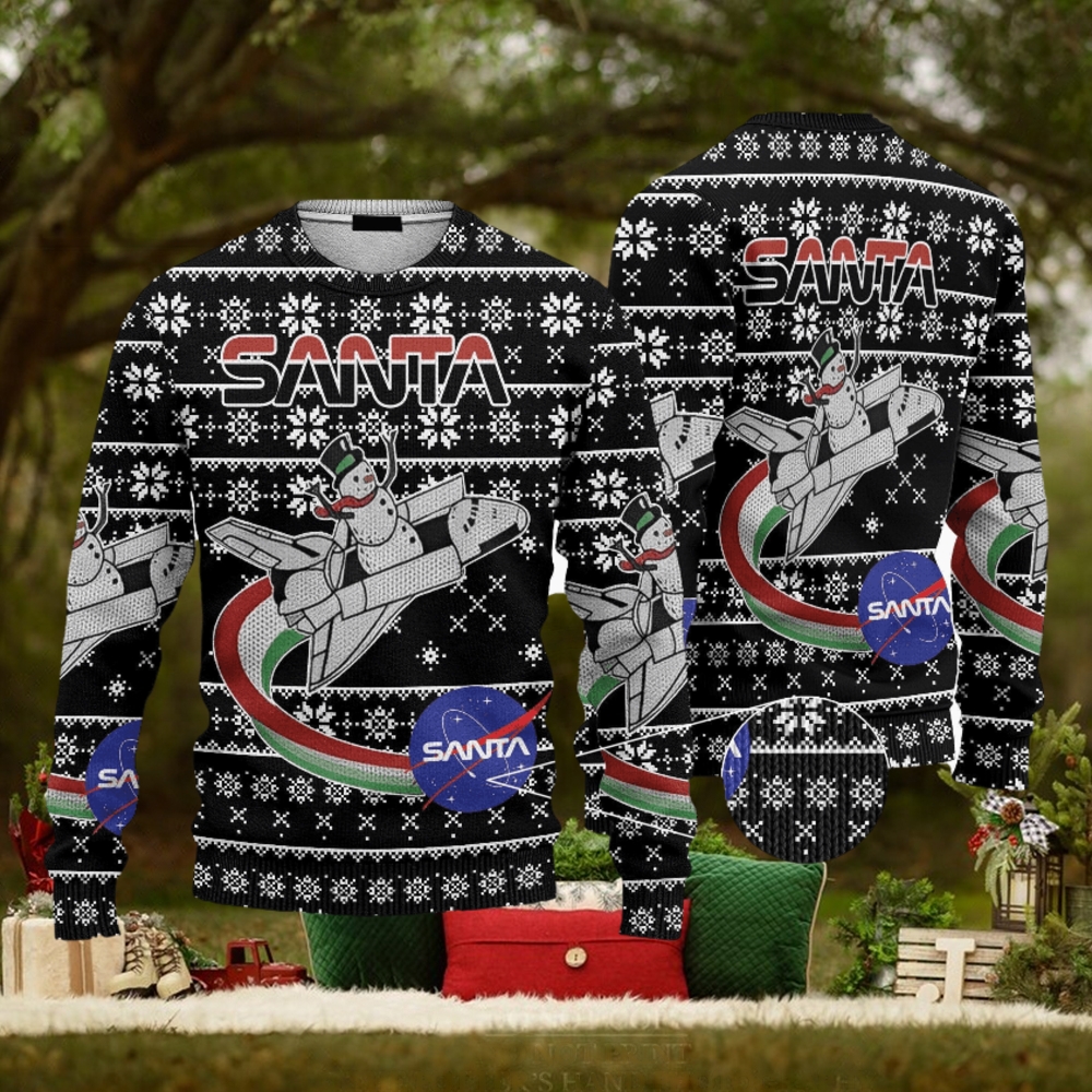 Nasa Santa Xmas Ugly 3D Sweater AOP Best Gift For Christmas Nasa Santa Xmas Ugly 3D Sweater AOP Best Gift For Christmas