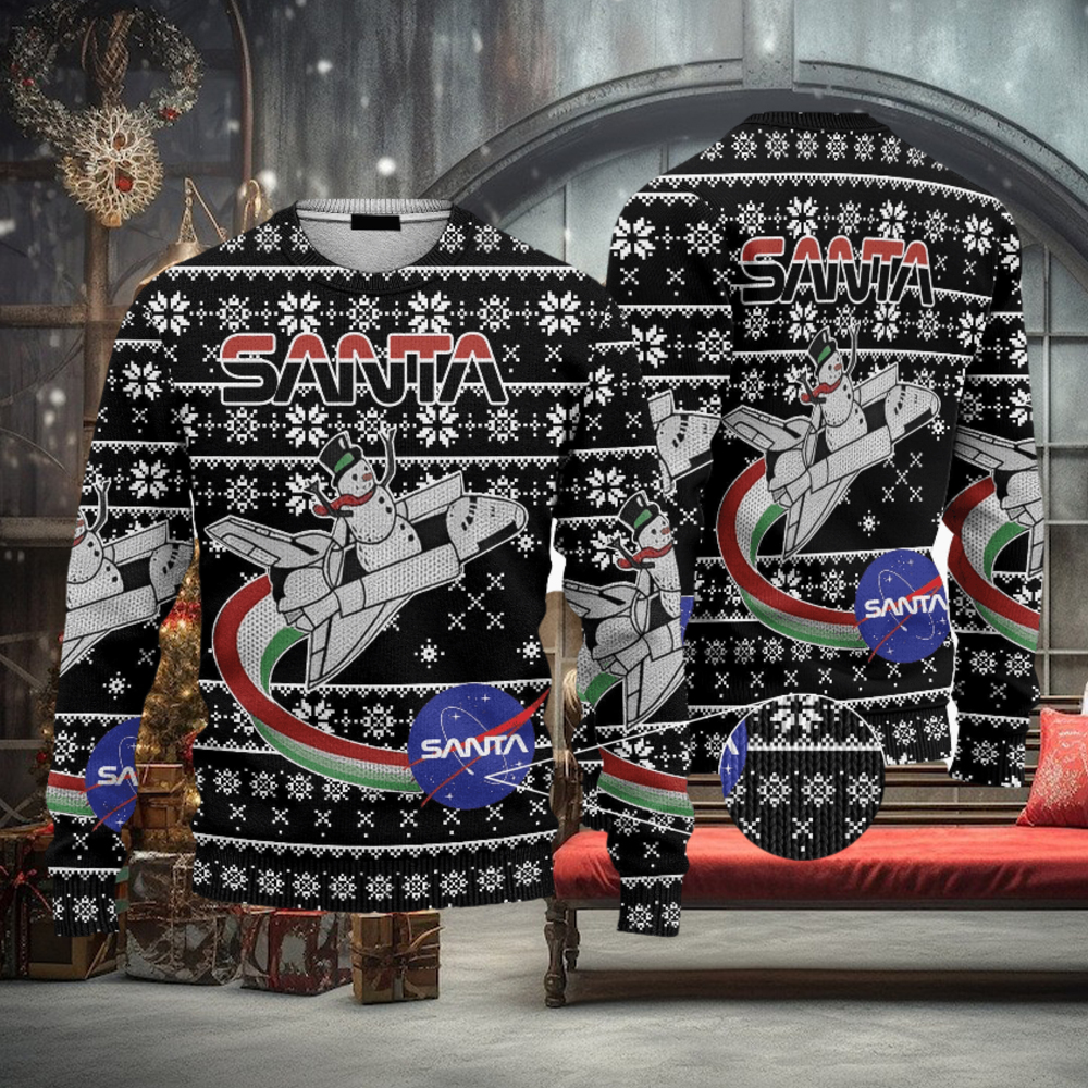 Nasa Santa Xmas Ugly 3D Sweater AOP Best Gift For Christmas Nasa Santa Xmas Ugly 3D Sweater AOP Best Gift For Christmas