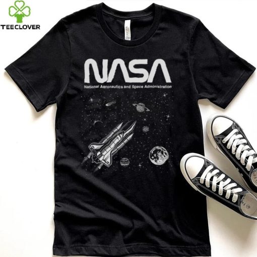 Nasa T Shirt Planets Black