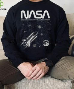 Nasa T Shirt Planets Black