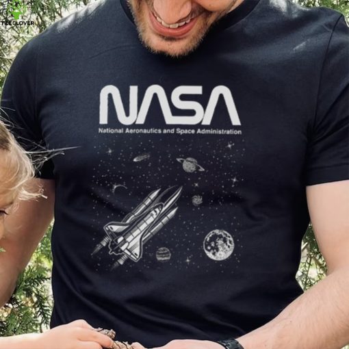 Nasa T Shirt Planets Black