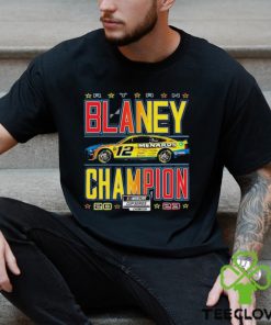 Nascar Cup Series Ryan Blaney Champions 2023 Shirt