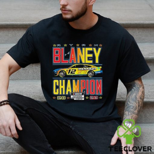 Nascar Cup Series Ryan Blaney Champions 2023 Shirt