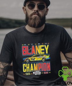 Nascar Cup Series Ryan Blaney Champions 2023 Shirt