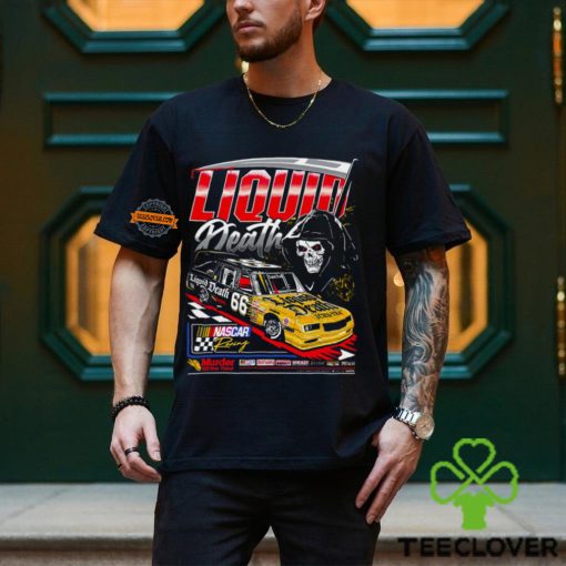 Nascar X Liquid Death Thirst Hearse T Shirt
