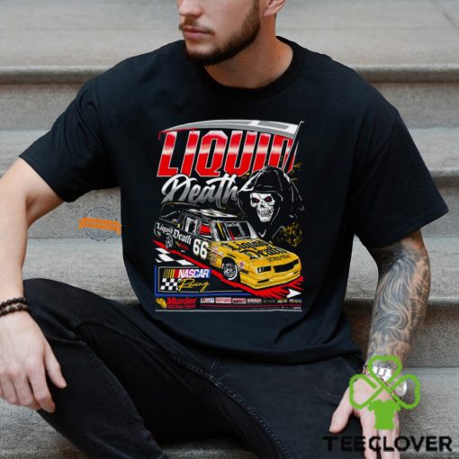 Nascar X Liquid Death Thirst Hearse T Shirt