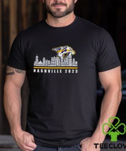 Nashville Predators 2023 Season Team Players Names In shirt