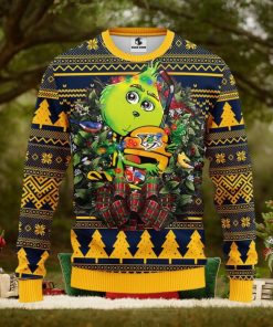 Nashville Predators Grinch Hug Christmas Ugly Sweater